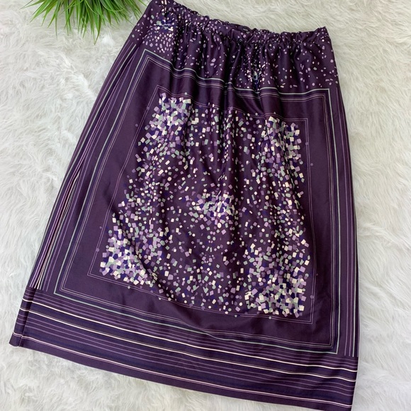 Vintage Dresses & Skirts - Vintage 70s purple skirt